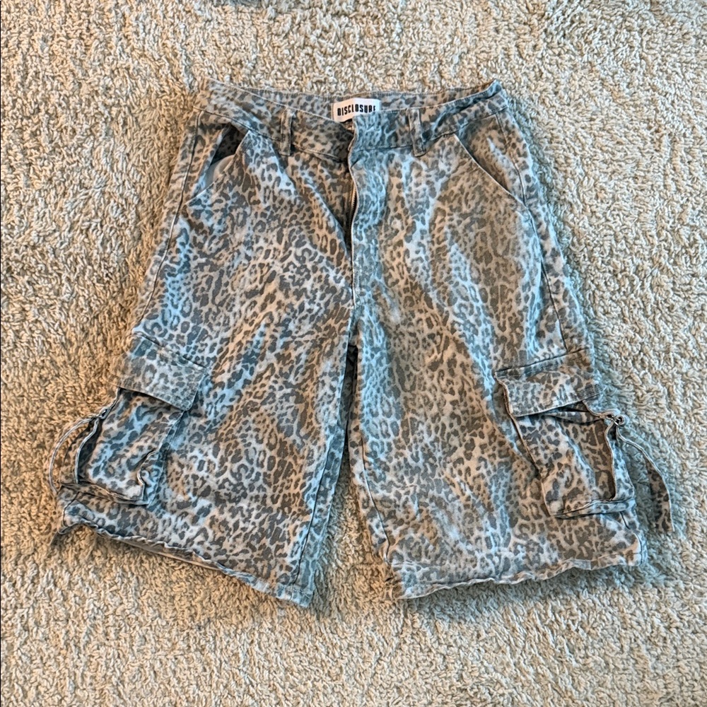 Leopard Print Women Shorts